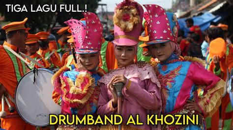 Drumband Al Khozini Full Tiga Lagu Show Desa Tegalgubug Youtube