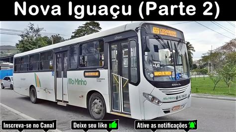 Nova Iguaçu 2 Movimentação de ônibus urbanos na baixada fluminense