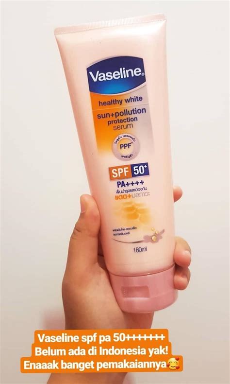 Vaseline Healthy White Sun Pollution Protection Spf Ml Inci