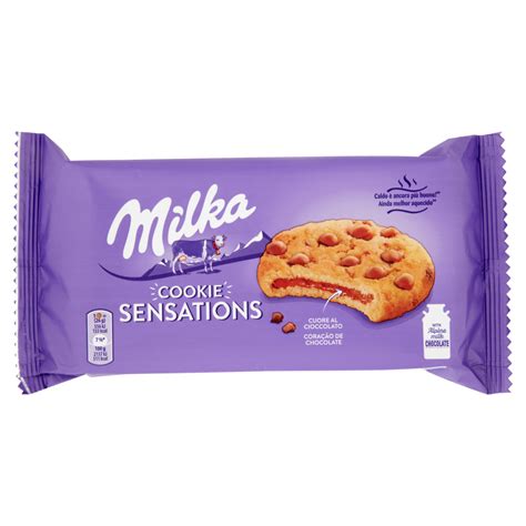 Milka Cookies Sensation Cookies Ripieni Di Cioccolato Al Latte Milka