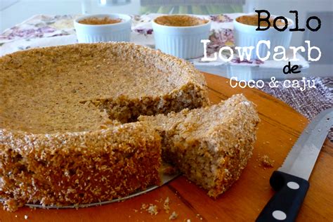 Receita Bolo De Coco Low Carb Compartilhar Bolo