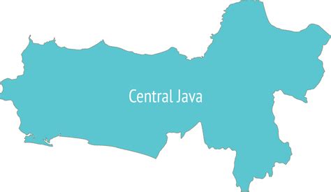 Download Transparent Total Population In Central Java - Peta Jawa ...