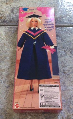 Blue Robe Graduation Barbie 1996 Mattel Special Edition Nib Nrfb Ebay