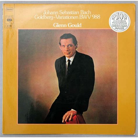 Bach goldberg variations by Glenn Gould, LP with dynamic-records - Ref ...