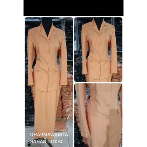 Jual Seragam Blazer DHARMAWANITA Setelan Dharma Wanita Rok Darmawanita