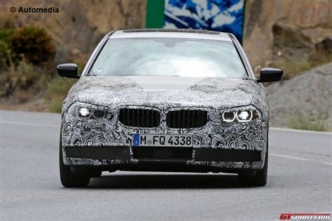 New Bmw 5 Series Spy Shots Reveal Production Light Clusters Gtspirit