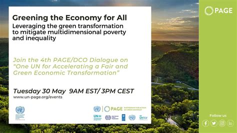 Greening The Economy For All Leveraging The Green Transformation To