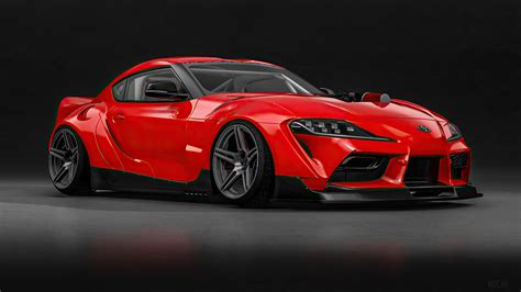 Toyota Supra Render Front K Rare Gallery Hd Wallpapers