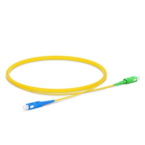 Cordon Fibre Monomode SC UPC 50m SC APC Simplex G 657A1