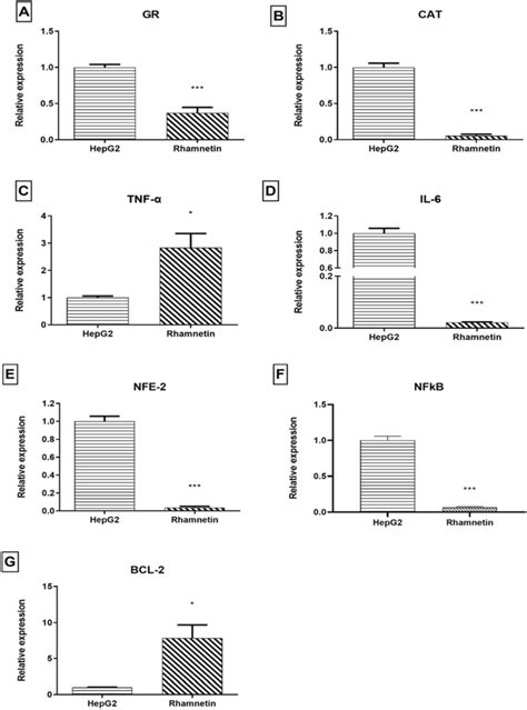 Shows The Effect Of Rhamnetin On Gene Expression On Hcc Hallmarks