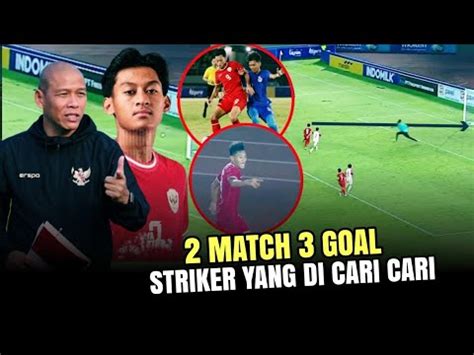 MIERZA FIRJATULLAH TIMNAS INDONESIA U16 CALON STRIKER MASA DEPAN