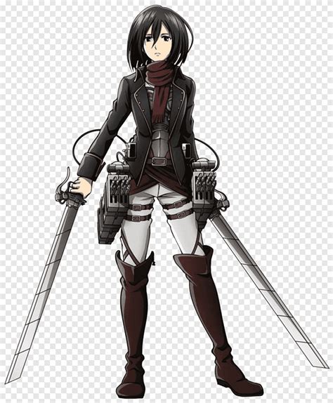 Attack On Titan Mikasa Render