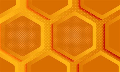 Modern Yellow Hexagon Background 25847154 Vector Art At Vecteezy