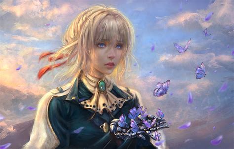 X Violet Evergarden Anime Girl Anime Artist Artwork