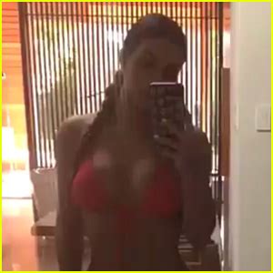 Kim Kardashian Shows Off Her Bikini Body While On Vacation In Turks