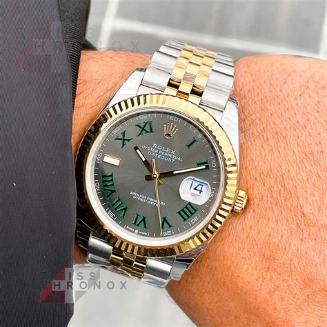 Rolex Datejust Yellow Gold Wimbledon Jubilee