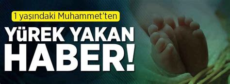 1 Yaşındaki Muhammetten Yürek Yakan Haber Haberlisin Sakaryadan