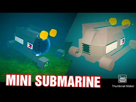 Tiny Submarine Tutorial In Plane Crazy Youtube