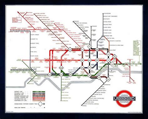 The History Of The Tube Map Londonist