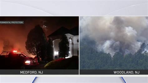 Rayos Habrían Provocado Incendios Forestales En Nj Telemundo 62