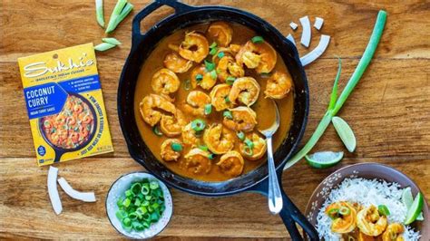 Sukhi's Shrimp Coconut Curry Recipe – Rusty Hinges Ranch