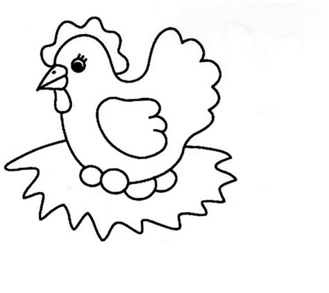 20 dessins de coloriage Poule De Paques à imprimer