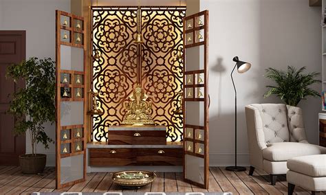 Pooja Room Wall Decoration Leadersrooms