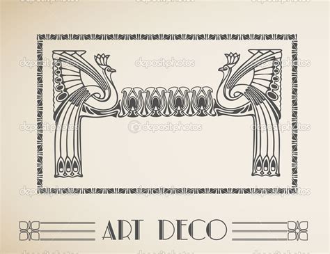 Art Deco Border Vector at GetDrawings.com | Free for personal use Art ...