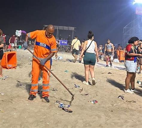 Comlurb prepara operação especial de limpeza para shows gratuitos em