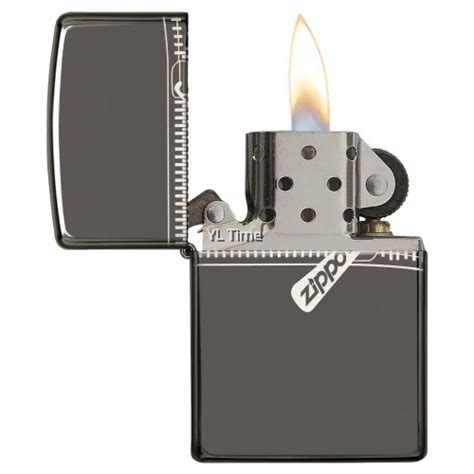 Zippo 21088 Black Ice Zipper Lighter 100 Original And New