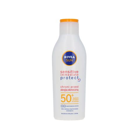 Nivea Sun Sensitive Immediate Protect Crème solaire 200 ml SPF 50