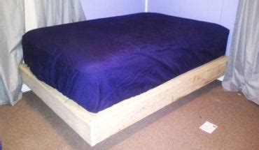 Diy Queen Size Platform Bed Howtospecialist How To Build Step By