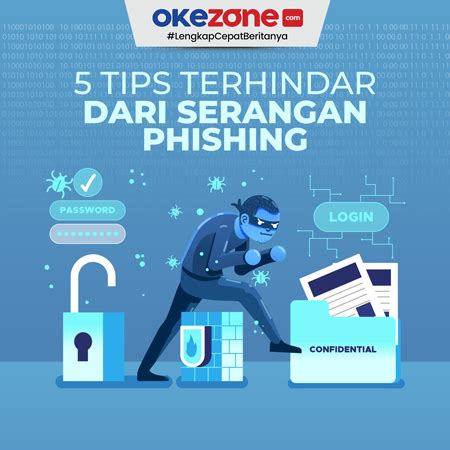 Tips Terhindar Dari Serangan Phishing Foto Okezone Infografis