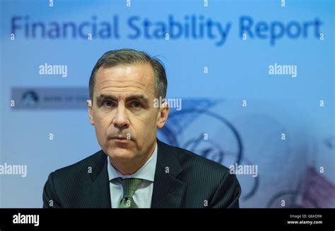 Governor Of The Bank Of England Mark Carney Delivers This Years Half