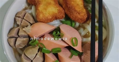 Resep Udon For Dinner Oleh Wawia Ni Made Cookpad