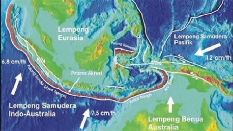 Pengertian Lempeng Tektonik Gunung Berapi Dan Gempa Bumi Secara