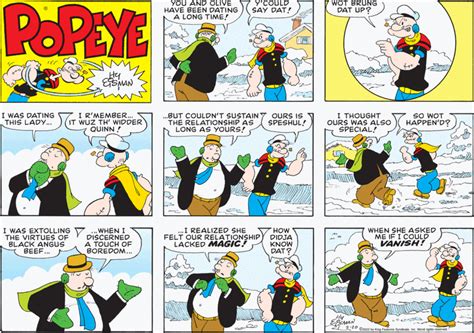 sunday comic strip panels missing  action  daily cartoonist