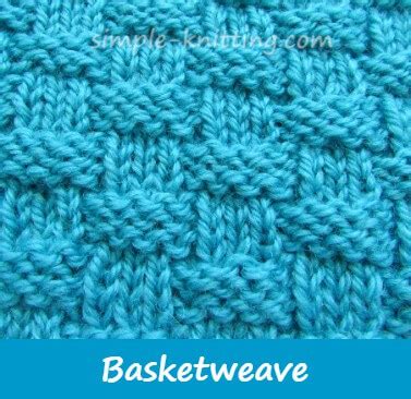 Basket Stitch Knitting Pattern - Plaited Basket Stitch Summer Stitch ...