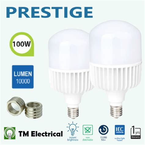 PRESTIGE LED BIG BULB E27 BASE TYPE 100W 6500K DAYLIGHT EXTRA BRIGHT