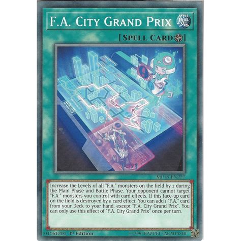 Yu Gi Oh Trading Card Game Yu Gi Oh Fa City Grand Prix Mp18 En227