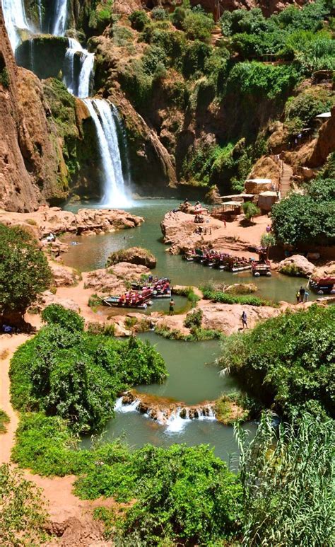 Enjoy nature at the amazing waterfalls of Ozoud, Morocco. … | Morocco ...