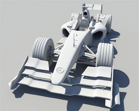 3d建模 F1赛车 三维 机械 交通 Ly Evolution 原创作品 站酷 Zcool