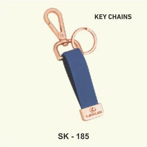 Golden Stainless Steel Leather Promotional Keychains At Rs 99 In New Delhi