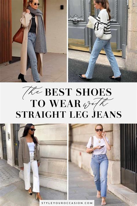 How To Style Straight Leg Jeans Tips For Shoes Tops And Silhouettes Artofit