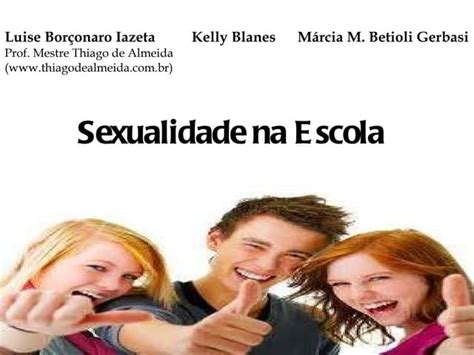 Slides Sexualidade Na Adolescência Palestra Infanto