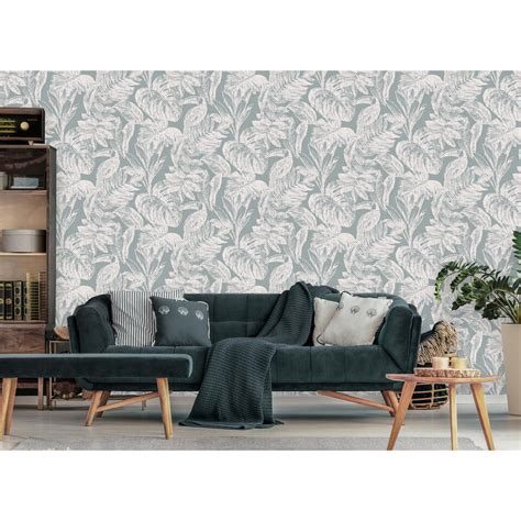 Dutch Wallcoverings Myriad Rebecca Grijs Wit X M Leen Bakker