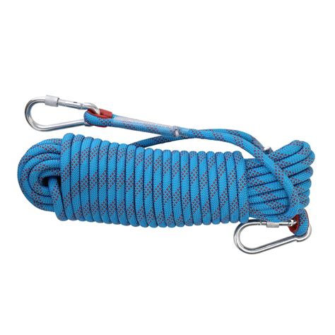 Outdoor Climbing Rope Rock Ice Climbing Equipment High Strength Survival Paracord Safety Ropes ...