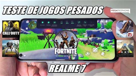 Realme Teste De Jogos Pesados Cod Pubg Genshin Impact Free Fire