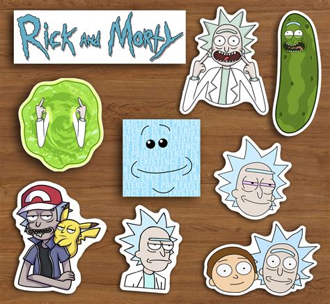 Rick And Morty Sticker Ultimate Pack