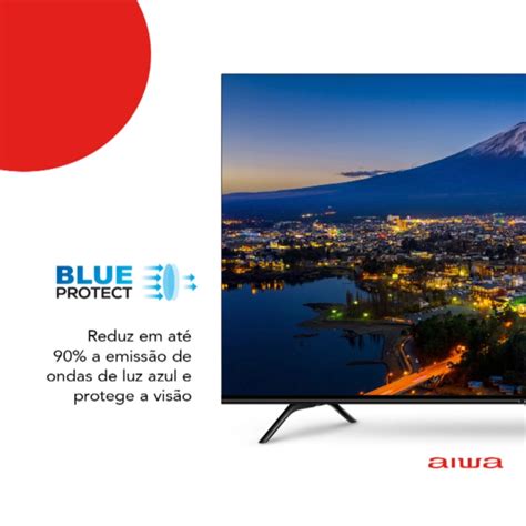 Tv Led Smart Aiwa K Ultra Hd Awstv Processador Quad Core Android